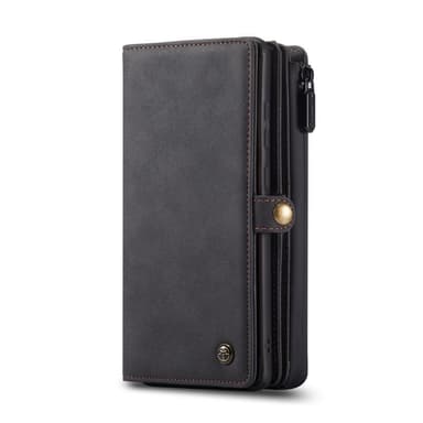 CaseMe Samsung A52/A52s CaseMe Big Wallet 2in1 Magnet Lompakkokotelo - Musta