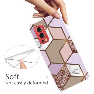 SKALO OnePlus Nord 2 Marmori TPU kuori - #8