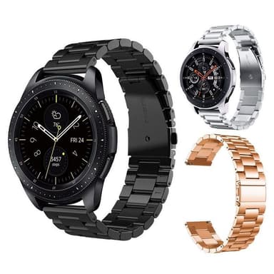 SKALO Teräsranneke Samsung Watch Active2 44mm - Ruusukulta