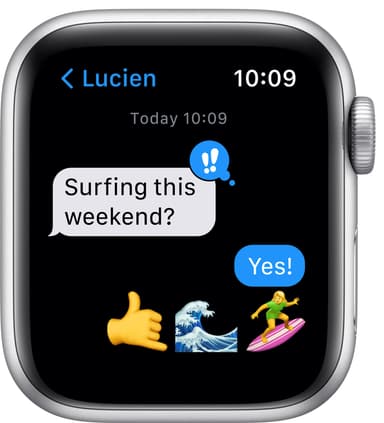 Apple Watch SE 40 mm GPS (hopeinen alu./syv. sin. sport-ranneke)