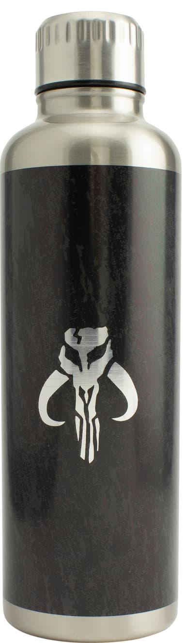 Play Mandalorian metallinen vesipullo 500 ml