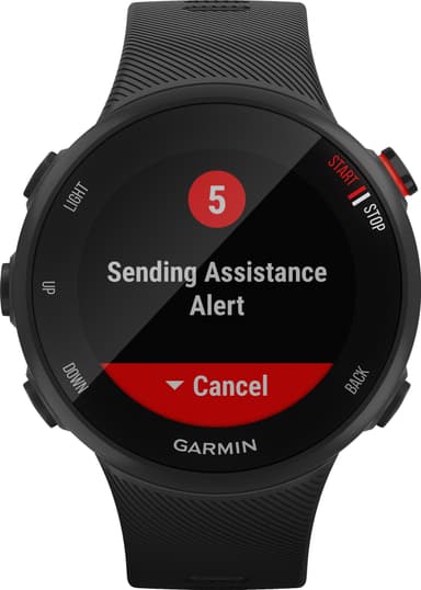 Garmin Forerunner 45 S urheilukello (musta)