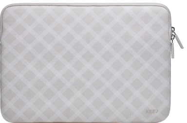 KEEP 13,3" Neoprene suojatasku (Sleeve Sand Tartan)