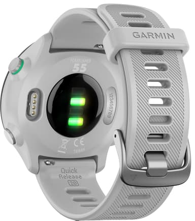 Garmin Forerunner 55 GPS urheilukello (valkoinen)