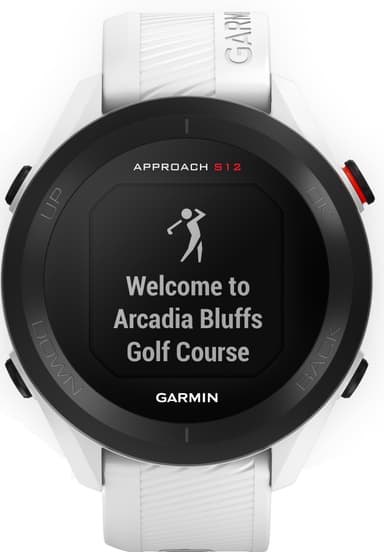 Garmin Approach S12 GPS golfkello (valkoinen)