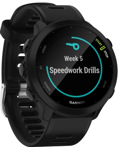 Garmin Forerunner 55 GPS urheilukello (musta)