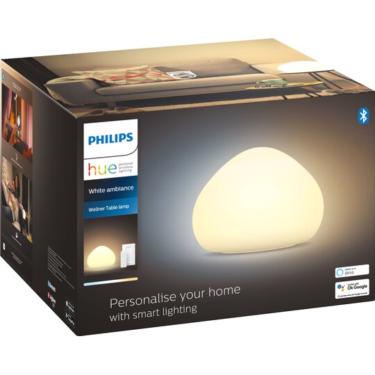 Philips Hue White Ambiance Wellner pöytälamppu 929003054101