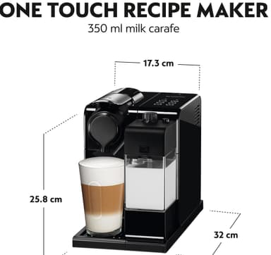 Nespresso Lattissima kapselikeitin EN560.B (musta)