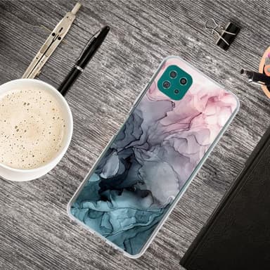 SKALO Samsung A22 5G Marmori TPU kuori - #9