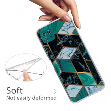 SKALO Samsung A22 5G Marmori TPU kuori - #1
