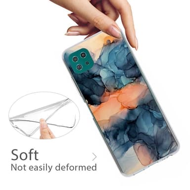 SKALO Samsung A22 5G Marmori TPU kuori - #7