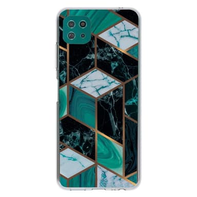 SKALO Samsung A22 5G Marmori TPU kuori - #1