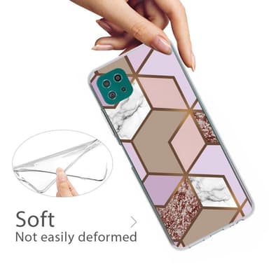SKALO Samsung A22 5G Marmori TPU kuori - #3