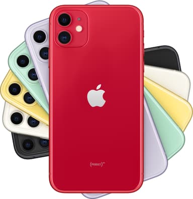 iPhone 11 128 GB (punainen)