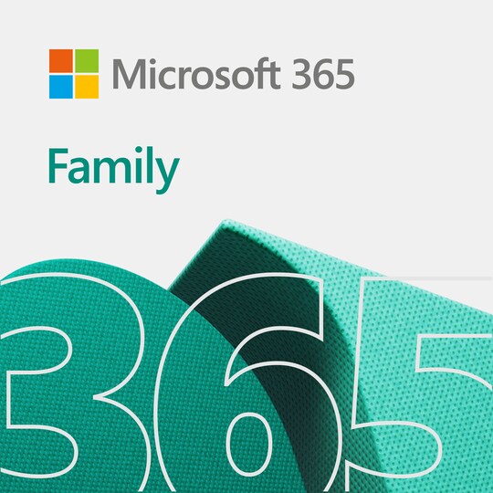 Microsoft 365 Family lisenssi (Digitaalinen lataus)