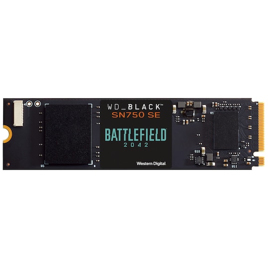WD Black SN750 SE sisäinen NVMe SSD 500 GB muisti + Battlefield 2042