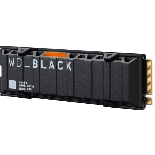 WD Black SN850 with Heatsink sisäinen NVMe SSD muisti (1 TB)