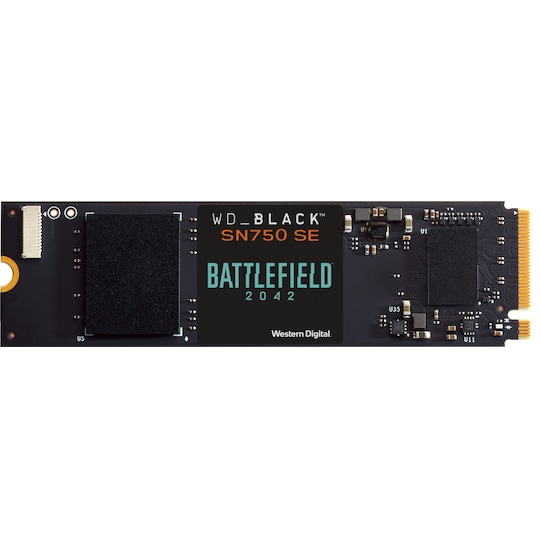 WD Black SN750 SE sisäinen NVMe SSD 1 TB muisti + Battlefield 2042