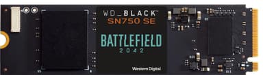 WD Black SN750 SE sisäinen NVMe SSD 1 TB muisti + Battlefield 2042