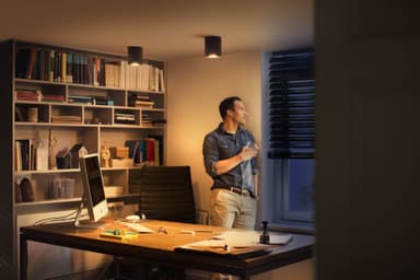 Philips Hue Pillar spottivalo (musta)