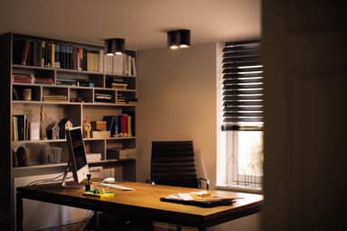 Philips Hue Pillar kaksoisspottivalo 2x 5W (musta)