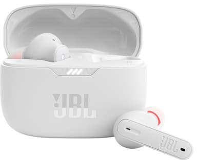 JBL Tune 230 täysin langattomat in-ear kuulokkeet (valkoinen)