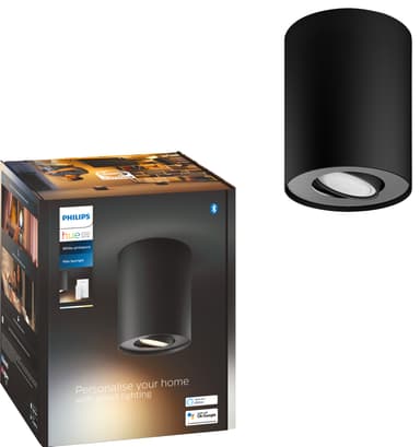 Philips Hue Pillar spottivalo (musta)