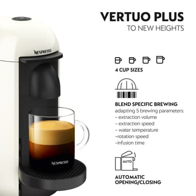 NESPRESSO® VertuoPlus by Krups kapselikeitin XN903110WP (valkoinen)