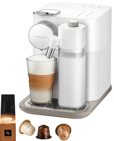NESPRESSO® Gran Lattissima kapselikeitin, DeLonghi EN650W (valkoinen)