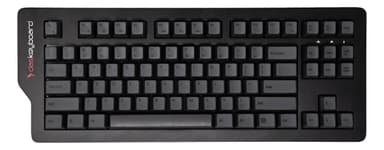 Das -näppäimistö 4C TKL, 87 näppäintä, PBT -näppäinkorkit, MX ruskea, musta