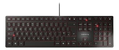 CHERRY KC 6000 SLIM -näppäimistö, SX -tekniikka, saksikytkin, US -asettelu