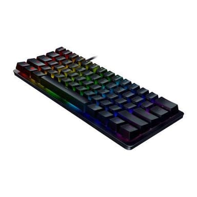 Razer Huntsman Mini 60%, pelinäppäimistö, opto-mekaaninen, venäjä, musta, langallinen