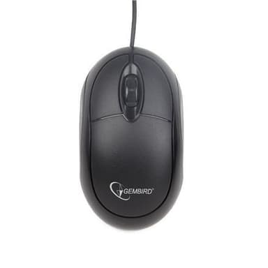Gembird MUS-U-01 langallinen, optinen USB-hiiri, musta
