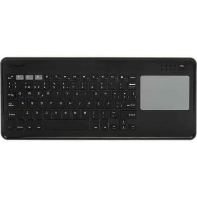 Näppäimistö Silver Electronics Touchpad Musta