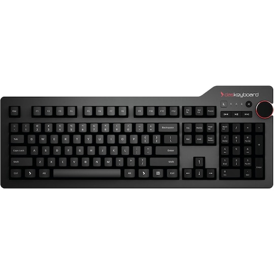 Das Keyboard 4 Professional, Cherry MX Brown, Pohjoismainen, USB, musta
