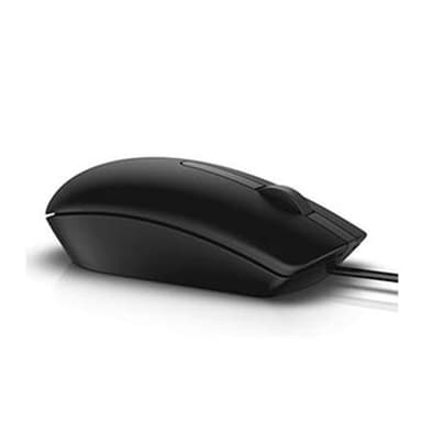 Dellin optinen hiiri MS116 -kaapeli, musta, USB 2.0, musta