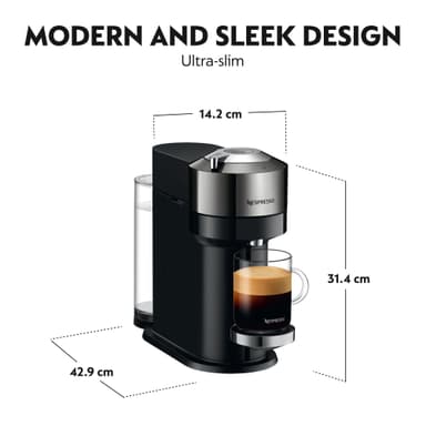 NESPRESSO® Vertuo Next by Krups kapselikeitin XN910C10WP
