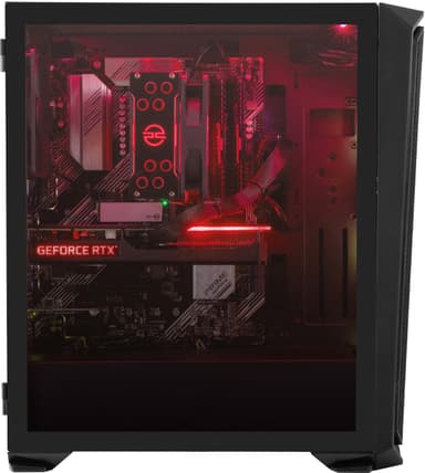 PCSpecialist Tornado R5X pelitietokone R5X/16/1000/RTX3060TI