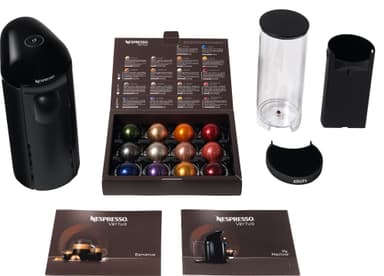NESPRESSO® VertuoPlus by Krups kapselikeitin XN903810WP (Ink Black)