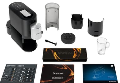 NESPRESSO® Atelier kapselikeitin, Krups XN890831WP (musta)