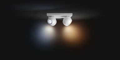 Philips Hue Buckram spottivalo 4x5W (valkoinen)