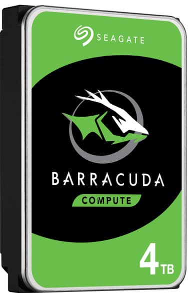 Seagate BarraCuda 3,5" sisäinen kovalevy (4 TB)