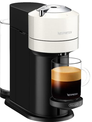 NESPRESSO® Vertuo Next kapselikeitin, DeLonghi ENV120 (musta/valkoin.)