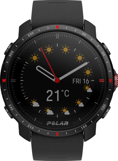 Polar Grit X Pro urheilukello M/L (musta)