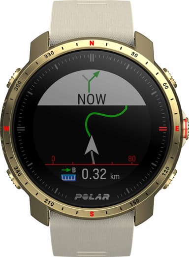 Polar Grit X Pro urheilukello S/L (samppanja/kulta)