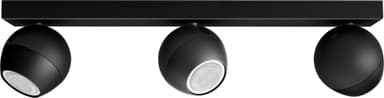 Philips Hue Buckram spottivalo 3x5W (musta)