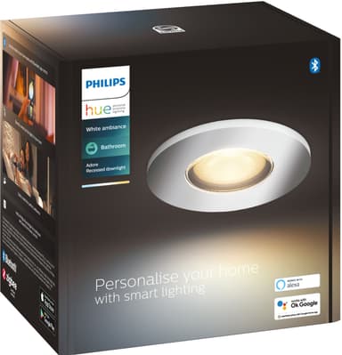 Philips Hue White Ambiance Adore upotettu spottivalo 5 W (Kromi)