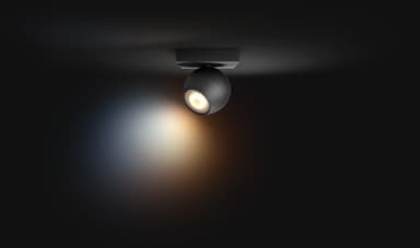Philips Hue Buckram lisäspottivalo 5W (musta)