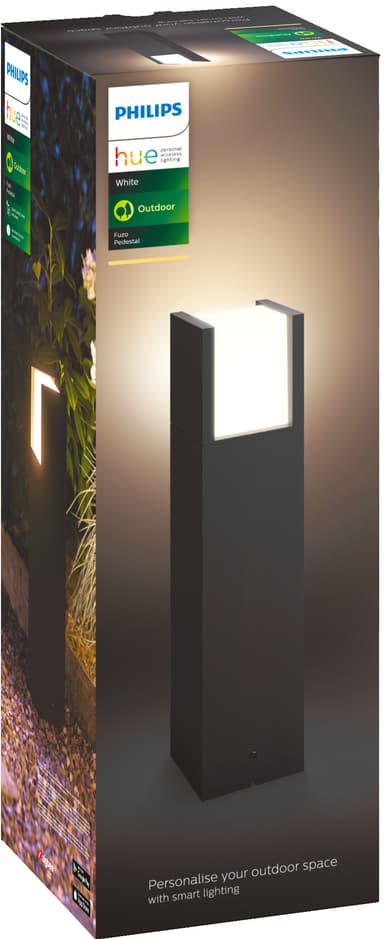 Philips Hue White Fuzo jalallinen musta