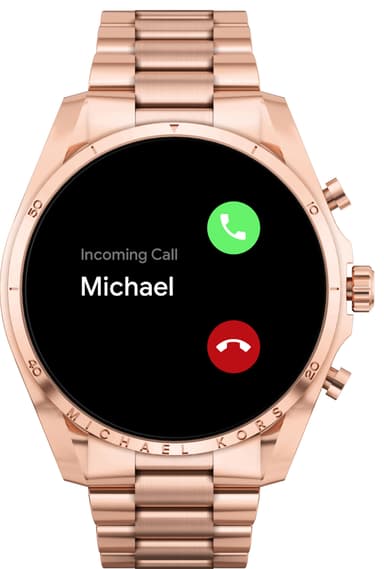 Michael Kors Gen 6 Bradshaw 44 mm älykello (ruusukullan sävy)